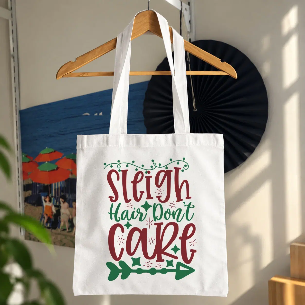 توت بگ کریسمس طرح Sleigh Hair Don't Care کد 27854