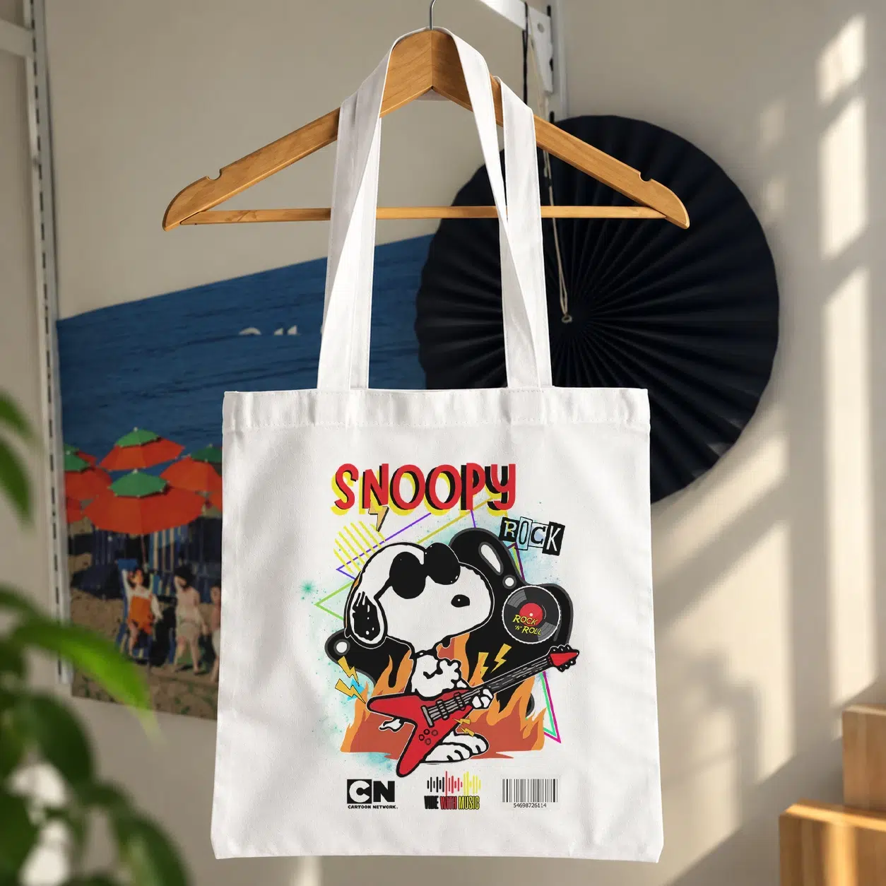 توت بگ اسنوپی طرح گیتار (Snoopy)