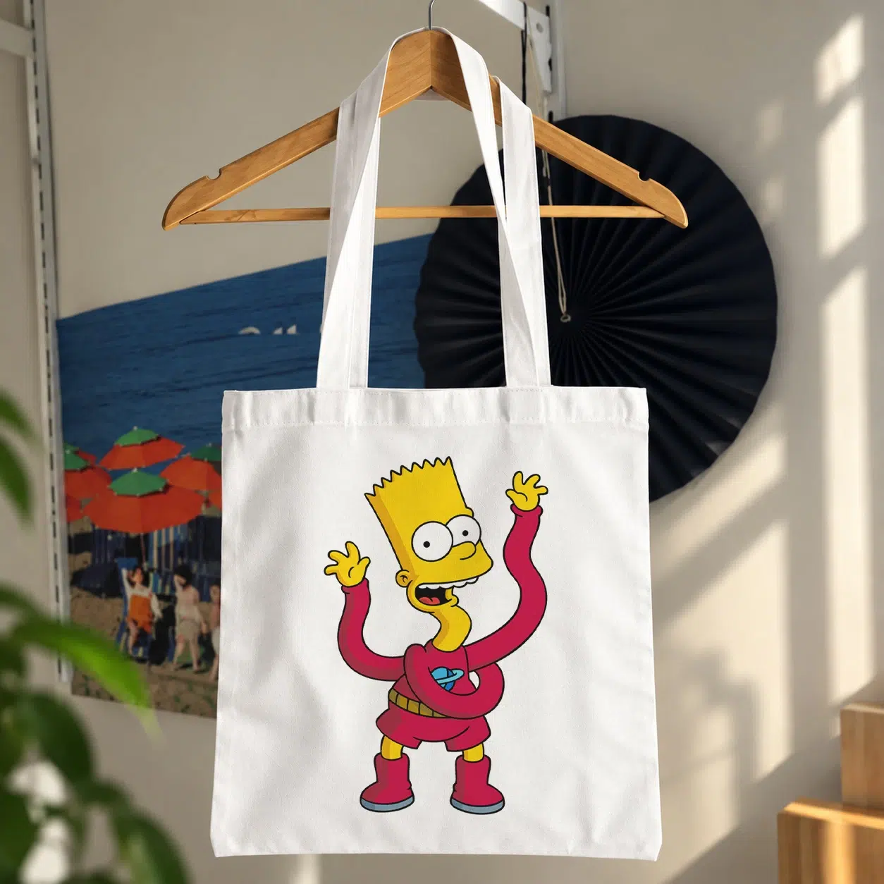 توت بگ سیمپسون‌ها طرح بارت سوپرمن (Simpsons)