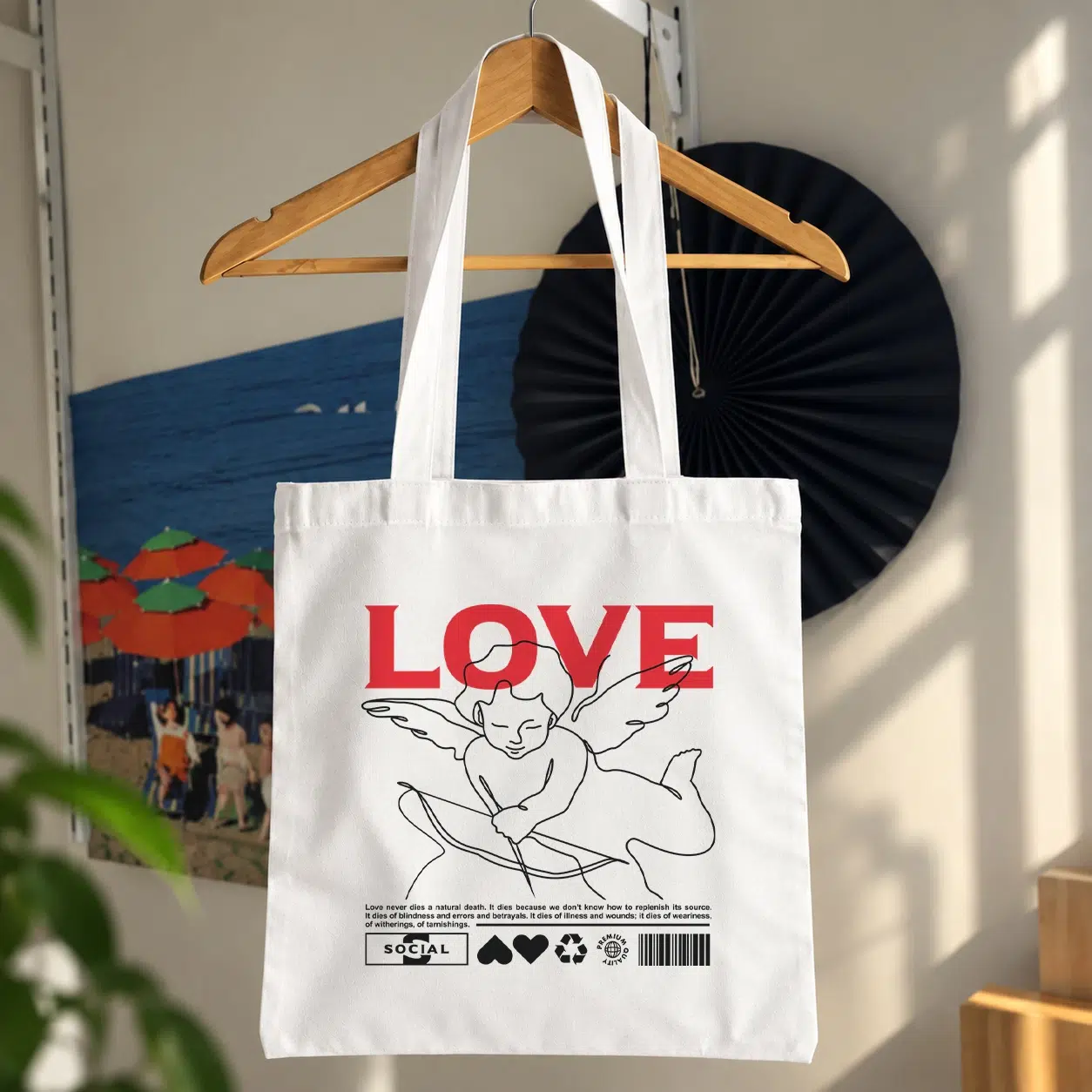توت بگ فرشته طرح عشق (Love)