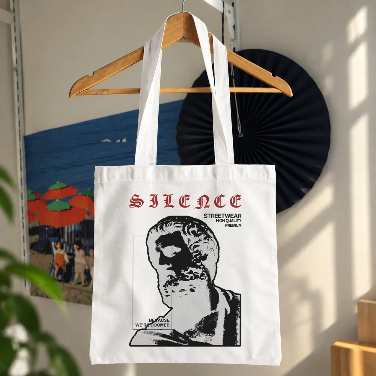 توت بگ طرح سایلنس مجسمه مشکی (Silence)