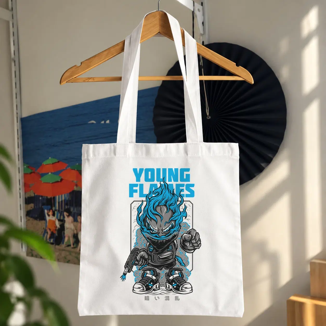 توت بگ طرح مبارز شعله‌ای Young Flames