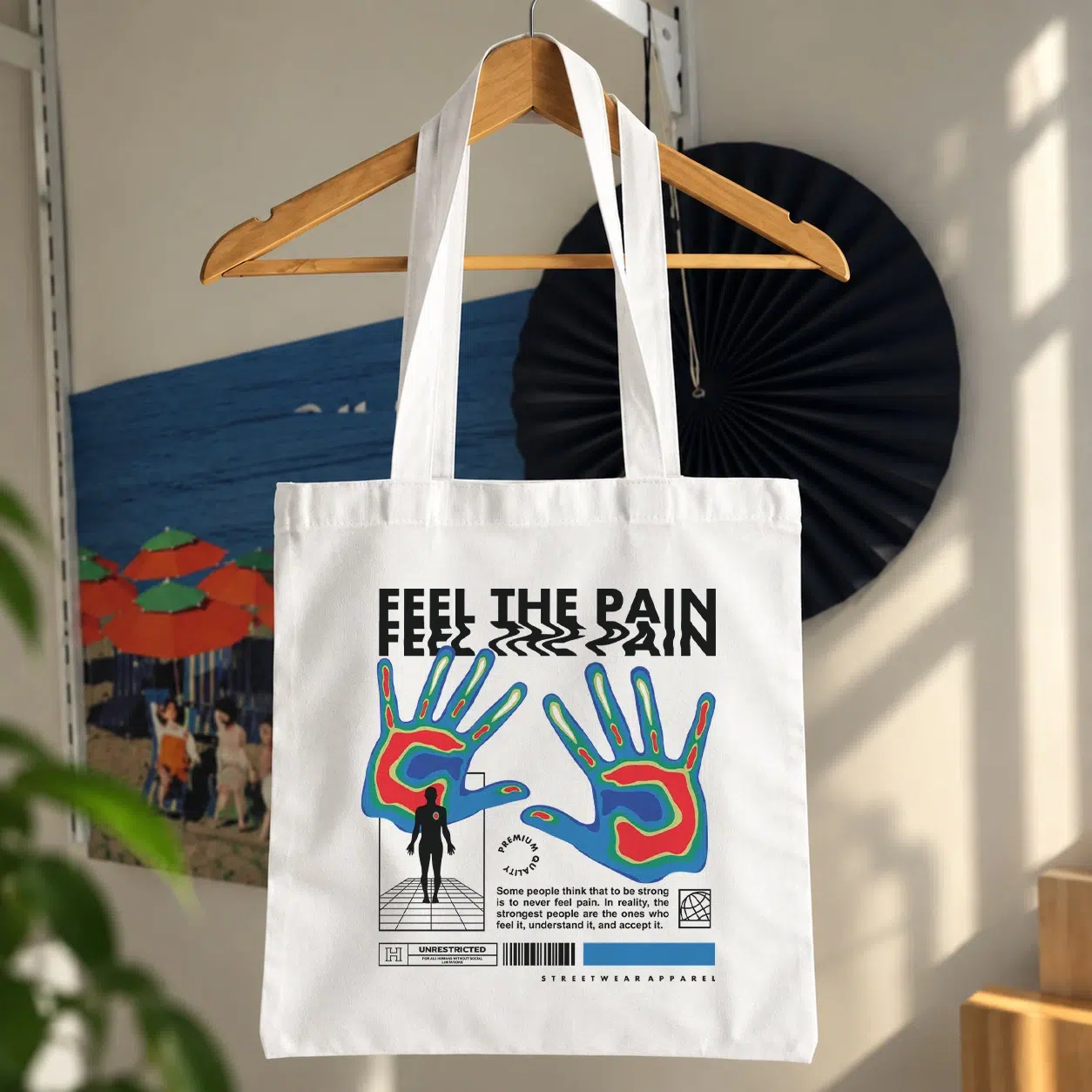 توت بگ طرح دست‌های رنگی Feel the Pain
