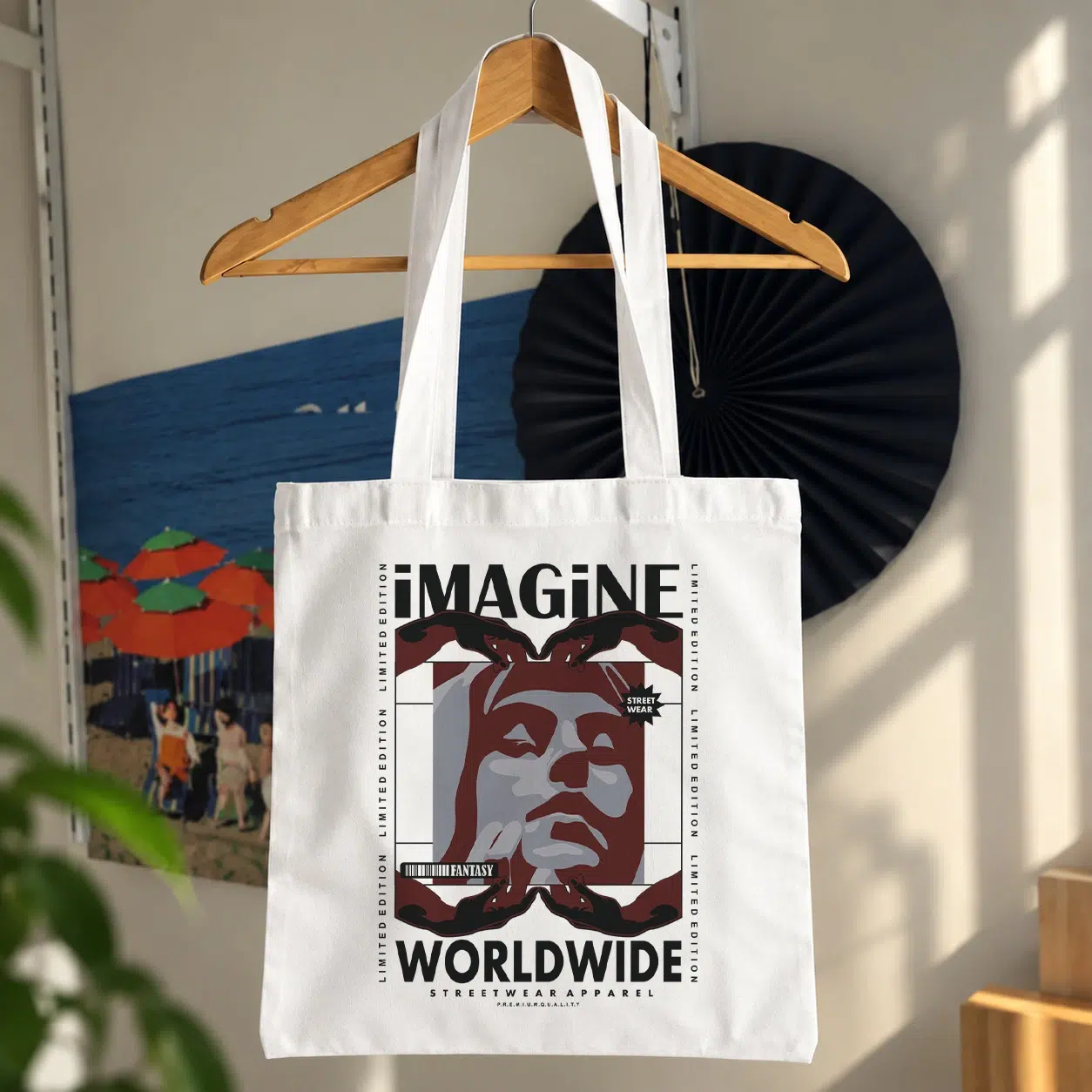 توت بگ طرح چهره انتزاعی Imagine Worldwide