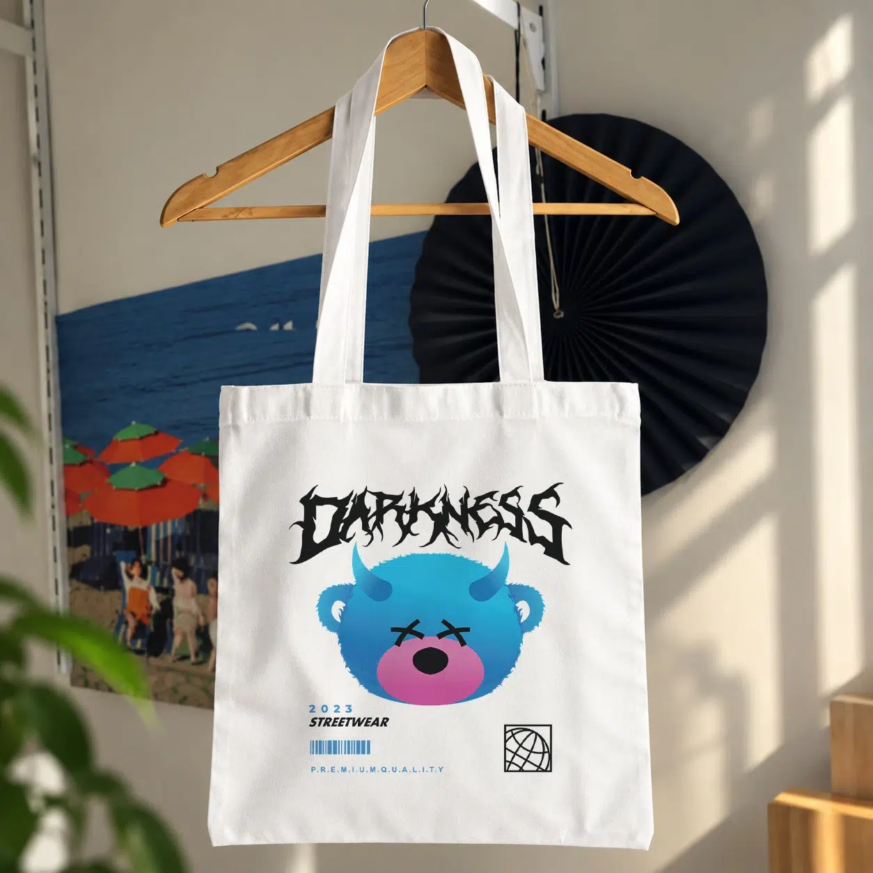 توت بگ طرح خرس آبی Darkness