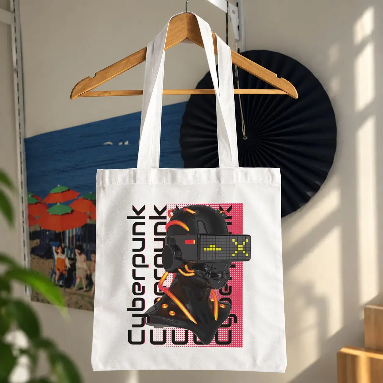 توت بگ طرح دختر Cyberpunk