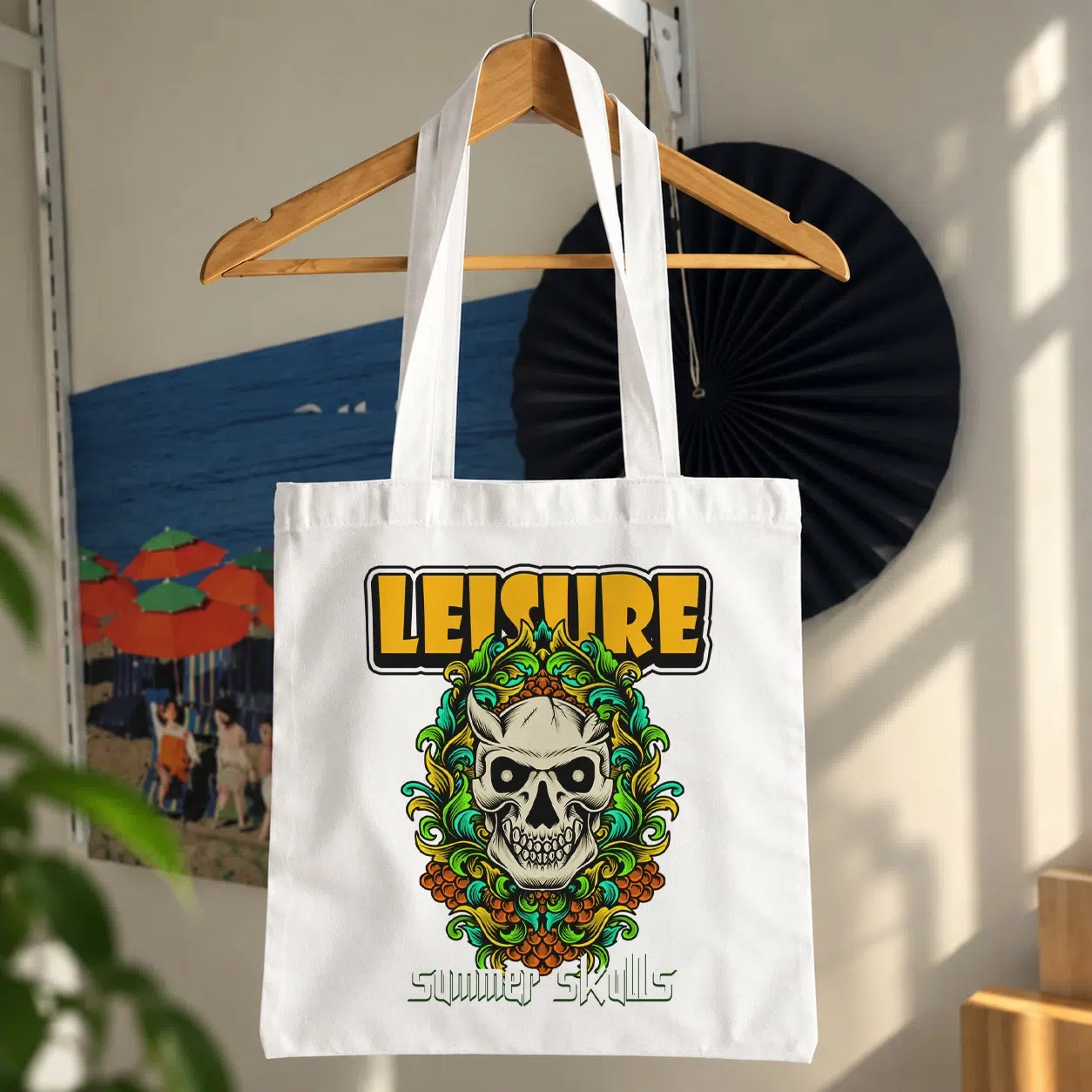 توت بگ طرح جمجمه Leisure Summer