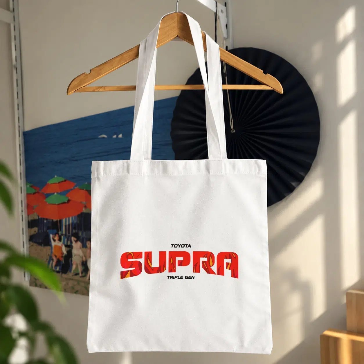 توت بگ طرح لوگوی Toyota Supra
