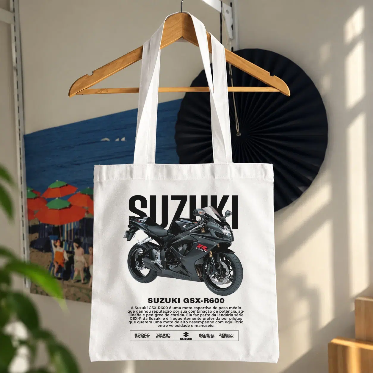 توت بگ طرح Suzuki GSX-R600 مشکی