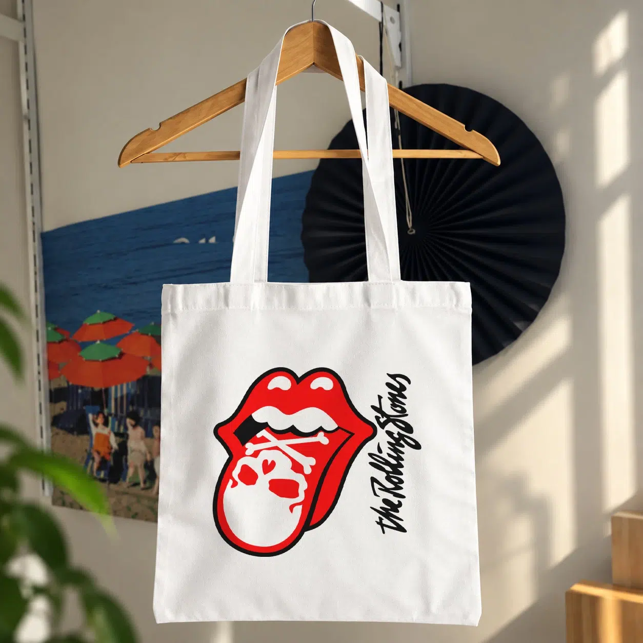 توت بگ طرح جمجمه Rolling Stones