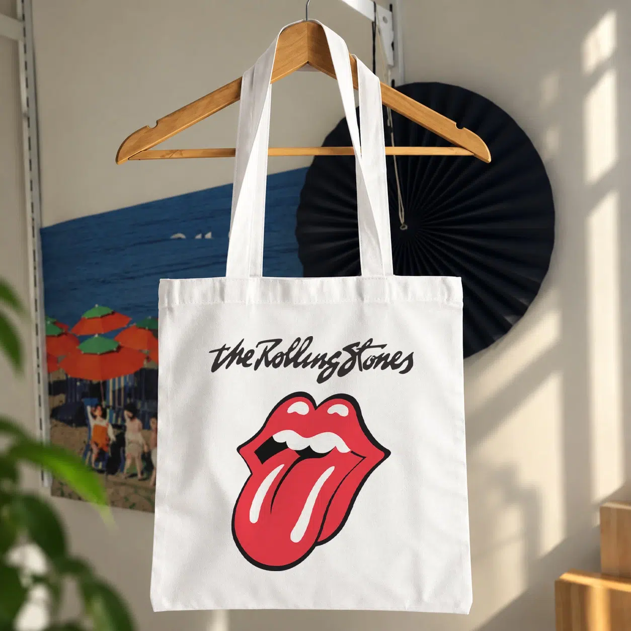 توت بگ طرح لوگوی مشکی Rolling Stones