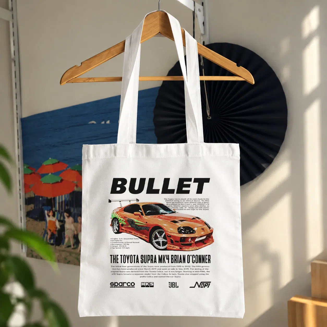 توت بگ طرح Toyota Supra MK4 Bullet