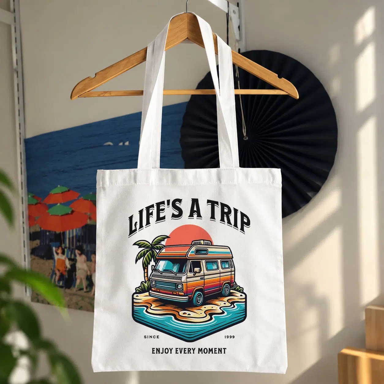 توت بگ طرح ون مسافرتی Life’s a Trip کد 31452