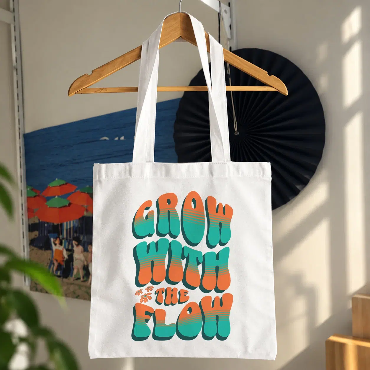 توت بگ تایپوگرافی Grow With the Flow