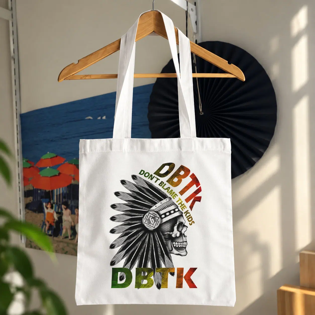 توت بگ طرح جمجمه سرخپوستی DBTK