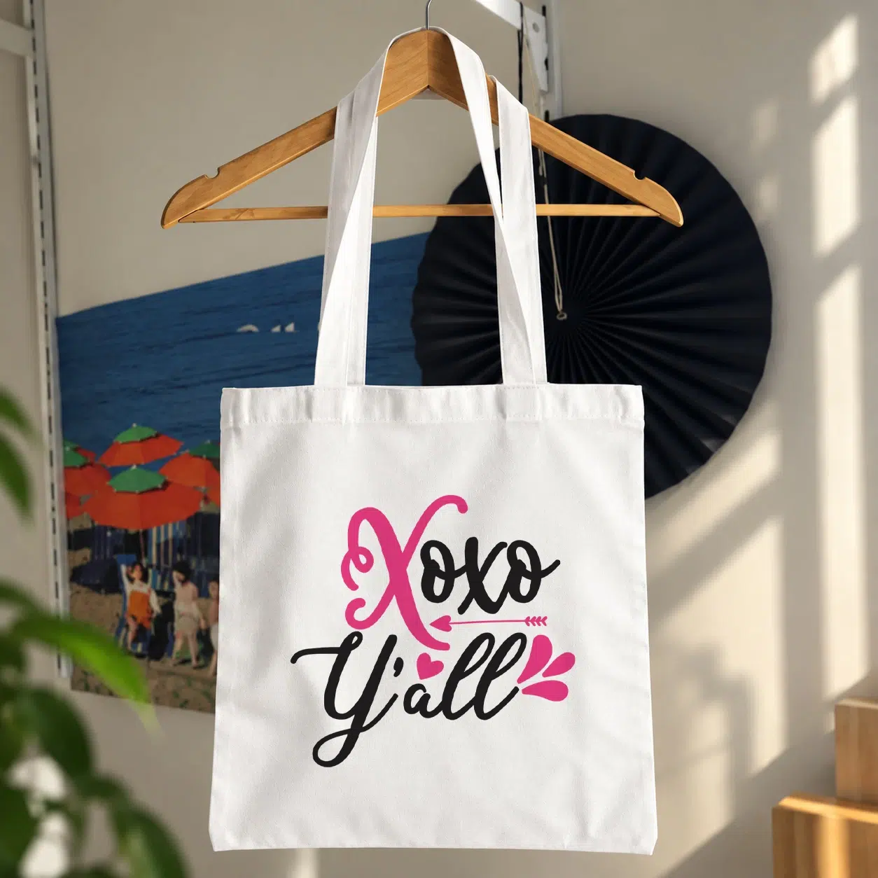 توت بگ تایپوگرافی عاشقانه XOXO Y’all