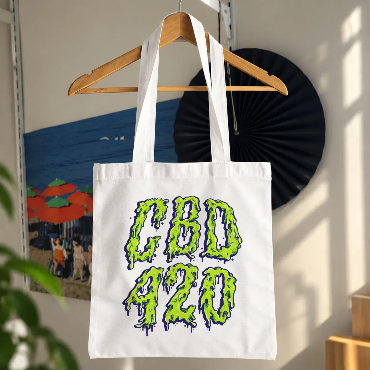 توت بگ تایپوگرافی CBD 420
