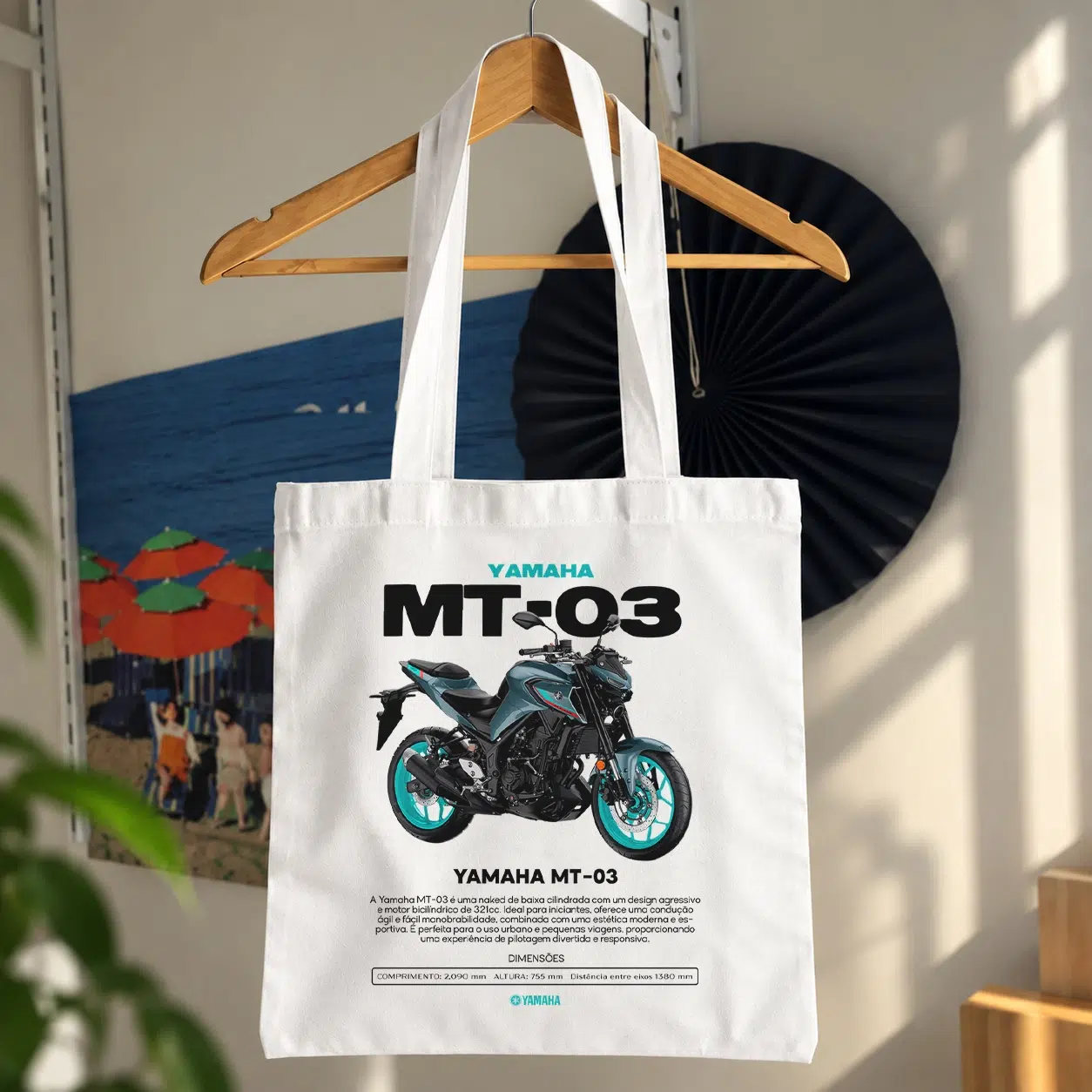 توت بگ طرح موتورسیکلت یاماها MT-03