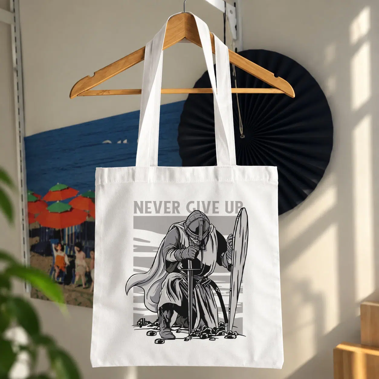 توت بگ انگیزشی شوالیه Never Give Up