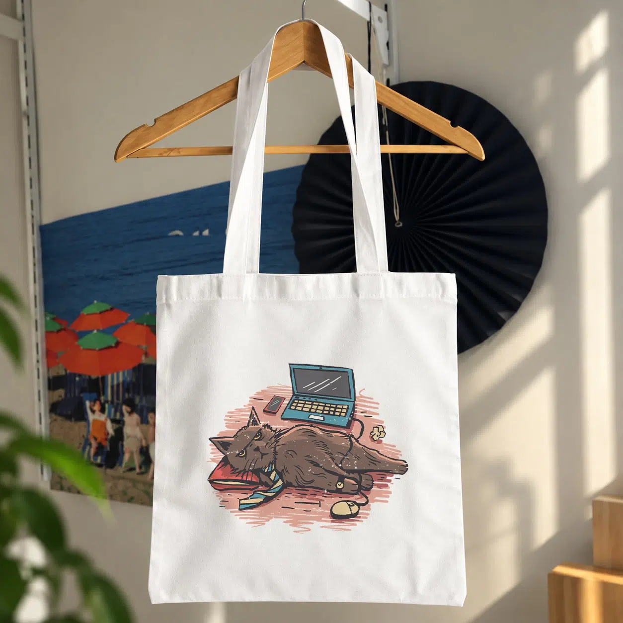 توت بگ طرح گراز برنامه‌نویس با لپ‌تاپ