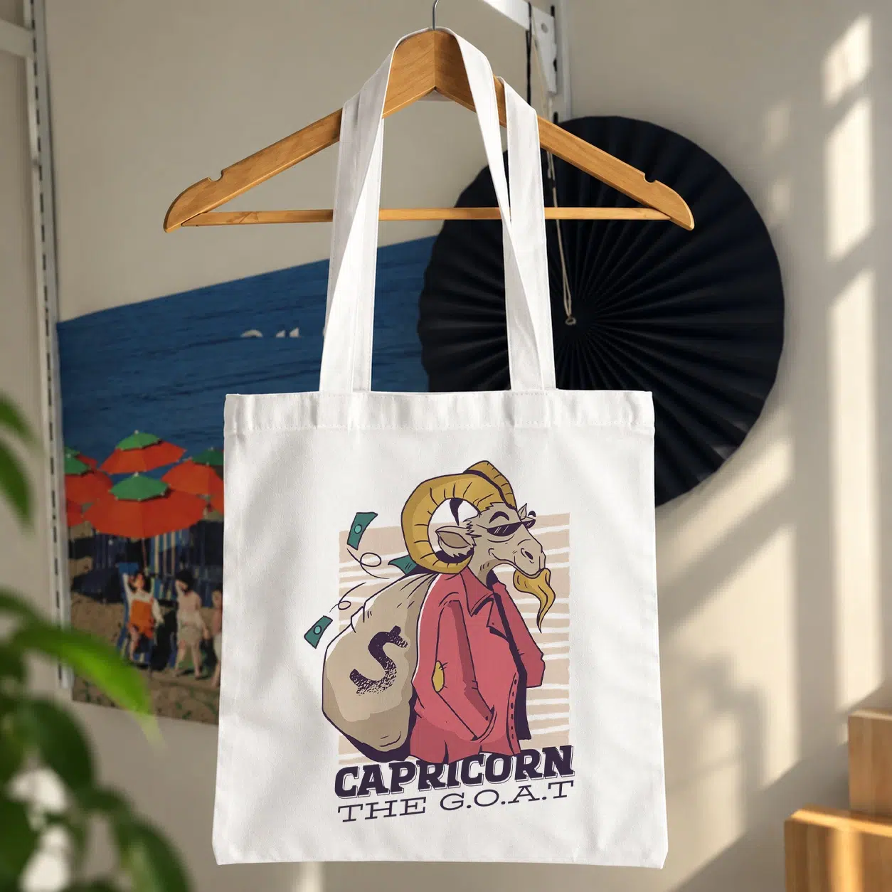 توت بگ طرح برج جدی Capricorn با بز پولدار