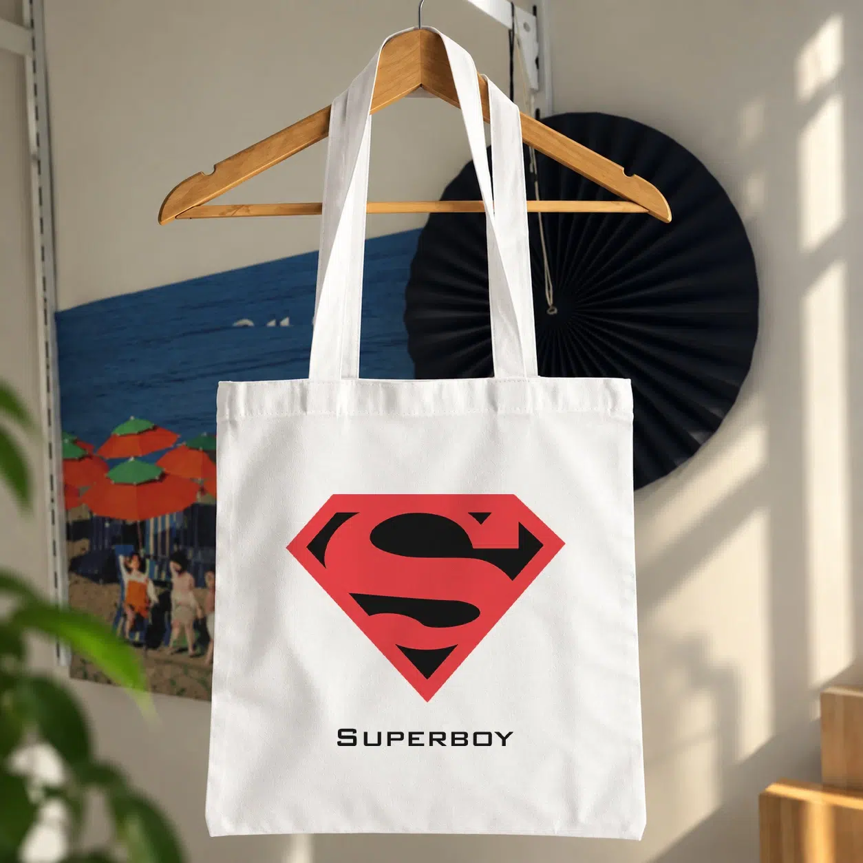 توت بگ سوپربوی طرح لوگوی قرمز (Superboy)