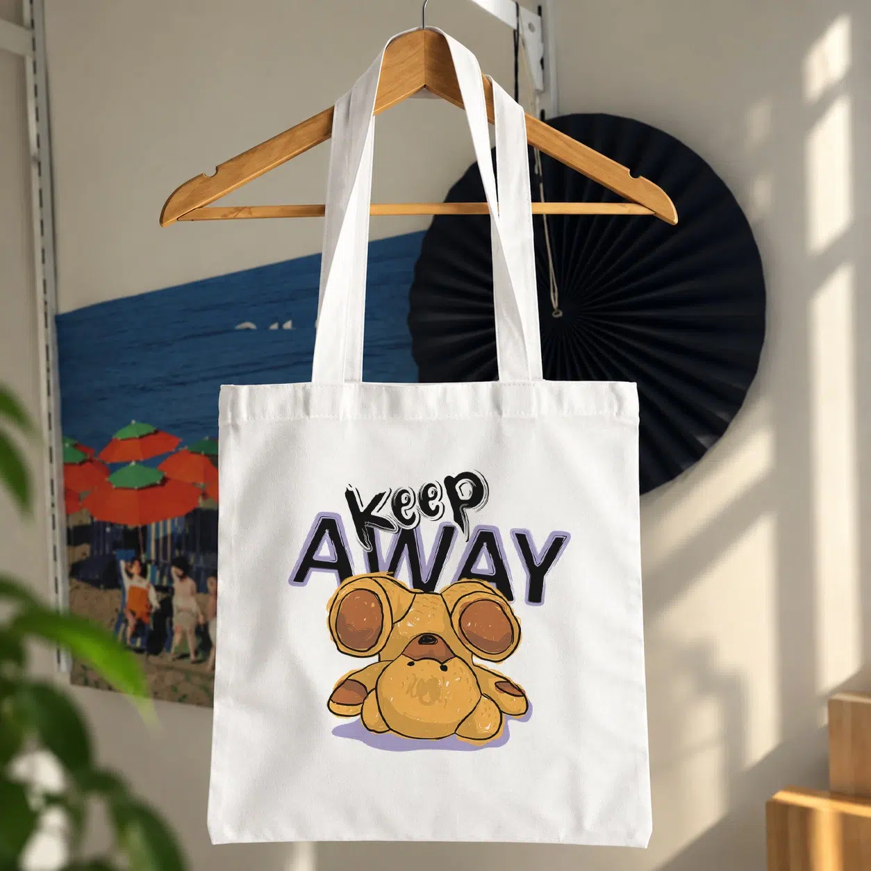 توت بگ سگ کارتونی طرح دور بمان (Keep Away)
