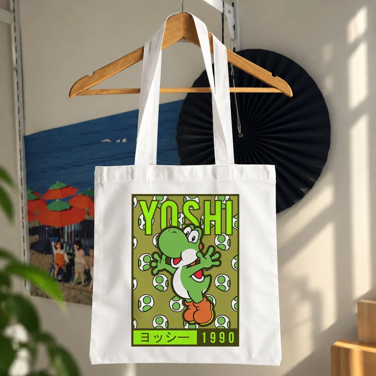 توت بگ سوپر ماریو طرح یوشی سبز (Yoshi)