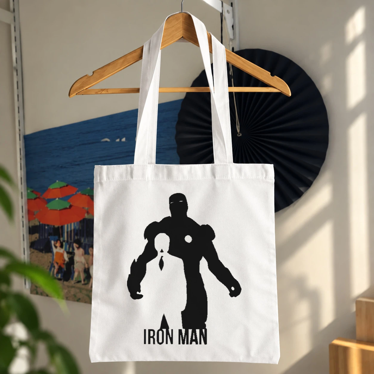 توت بگ مارول طرح سیلوئت آیرون من (Iron Man)