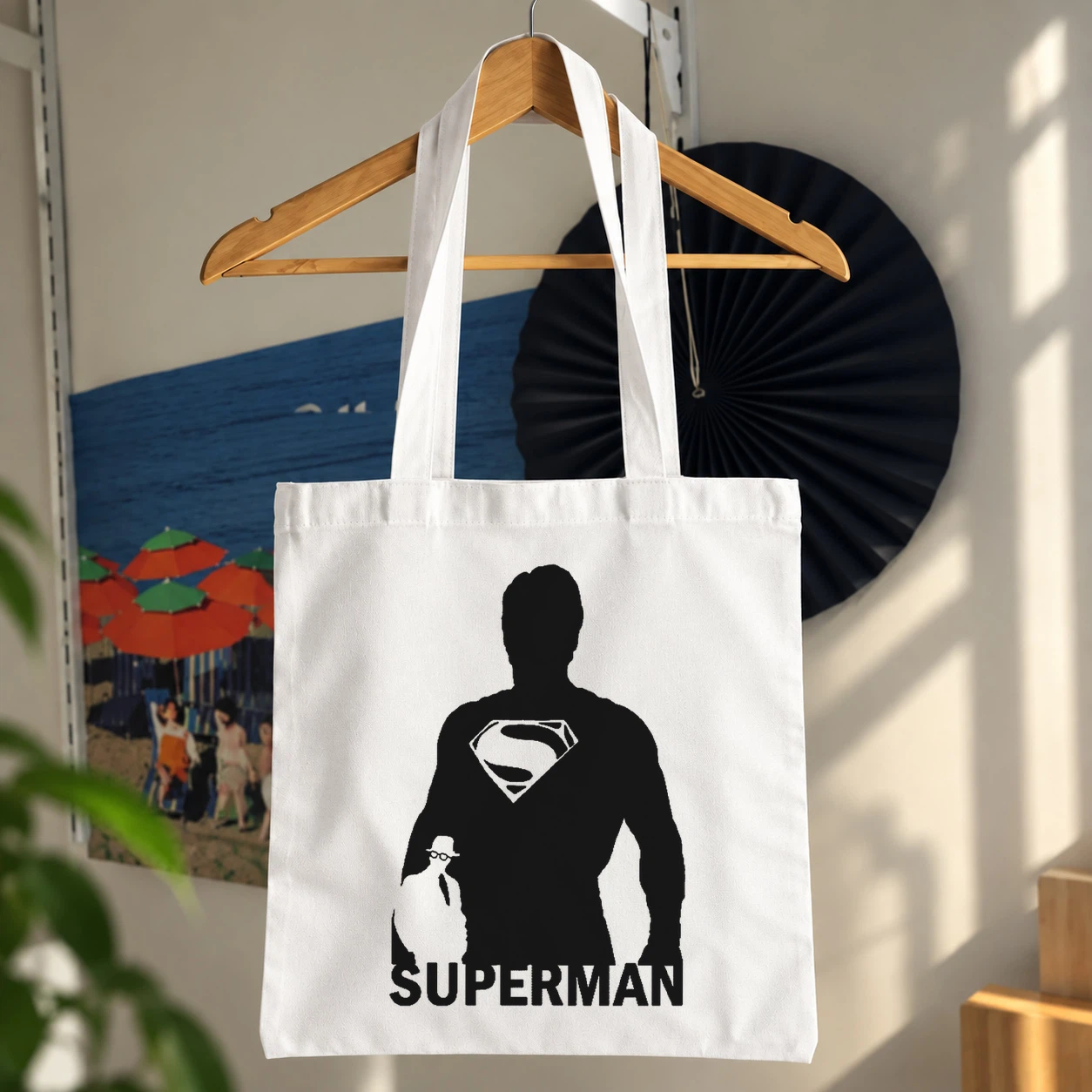توت بگ سوپرمن طرح سیلوئت مینیمال (Superman)