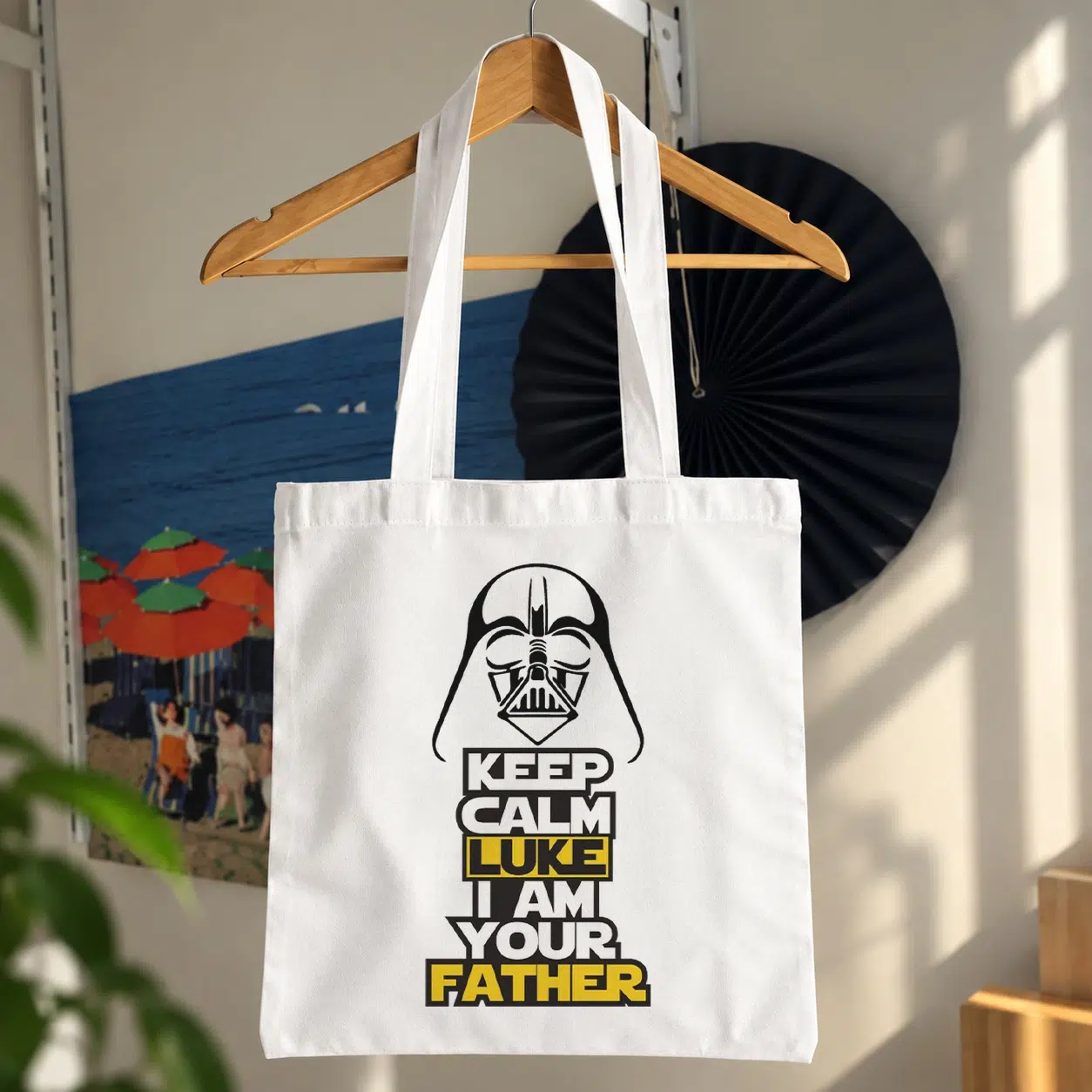 توت بگ دارث ویدر طرح Keep Calm Lucky I Am Your Father