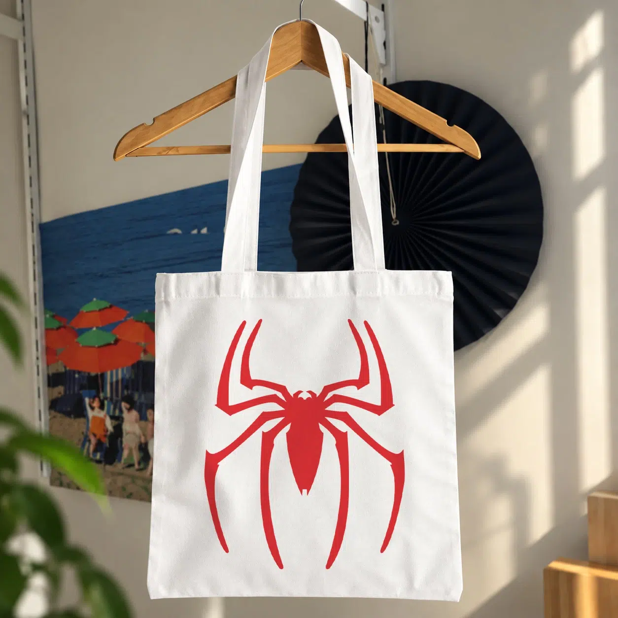 توت بگ مرد عنکبوتی طرح لوگو قرمز (Spider-Man)