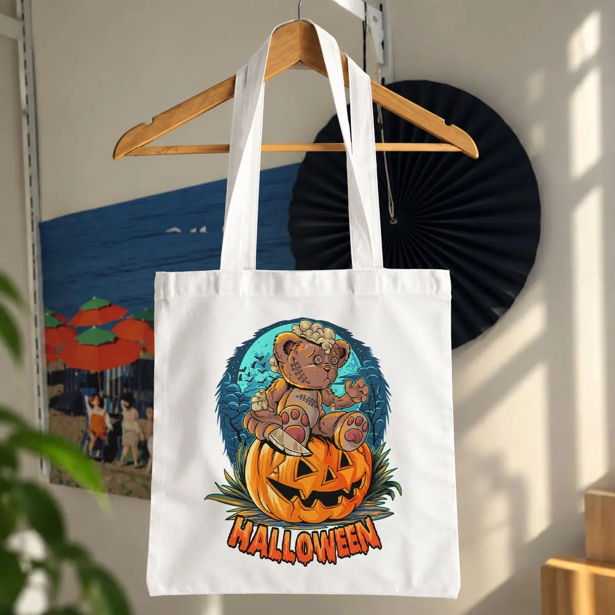 توت بگ خرس هالووین داخل کدو تنبل (Halloween Bear)