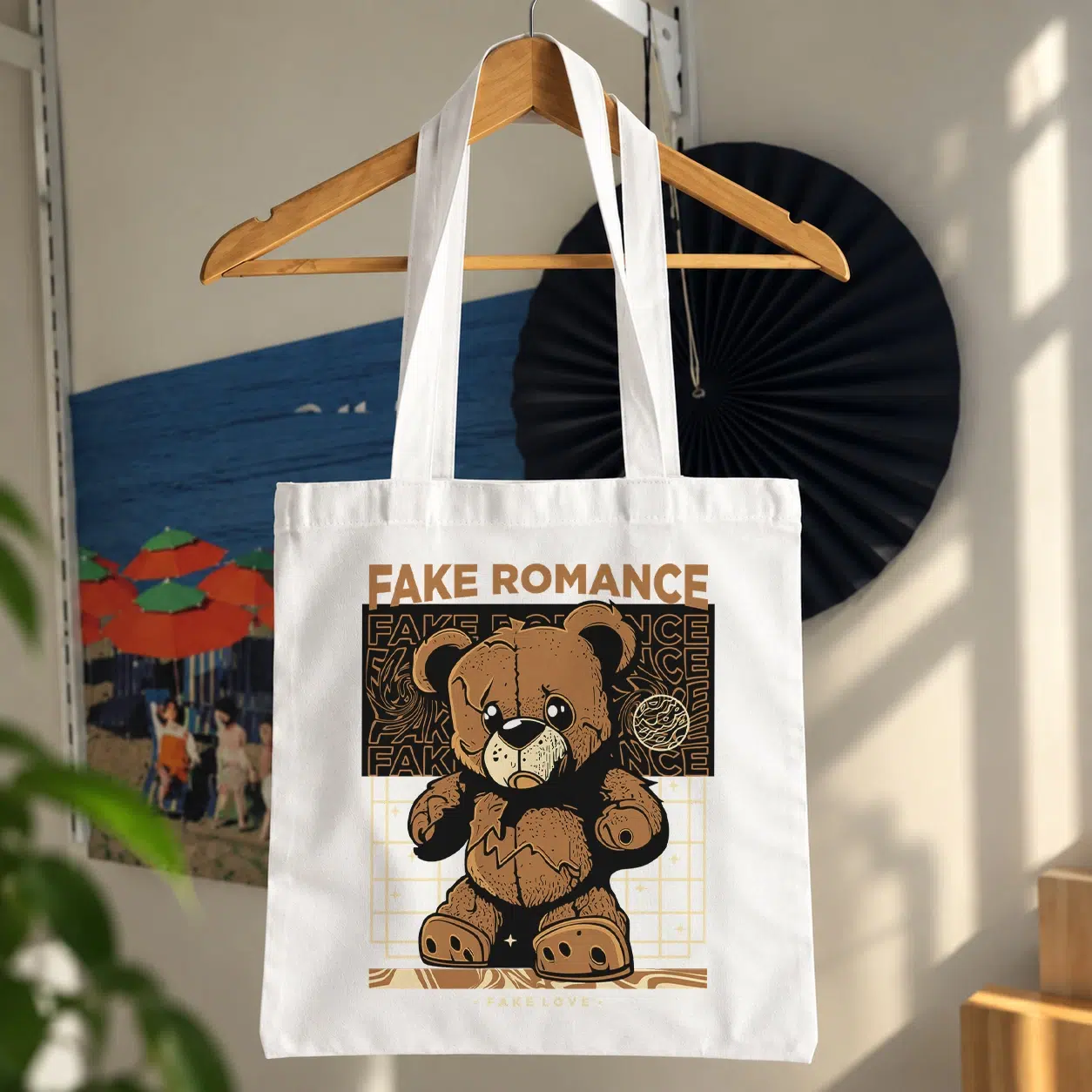 توت بگ خرس عروسکی طرح عشق دروغین (Fake Romance)