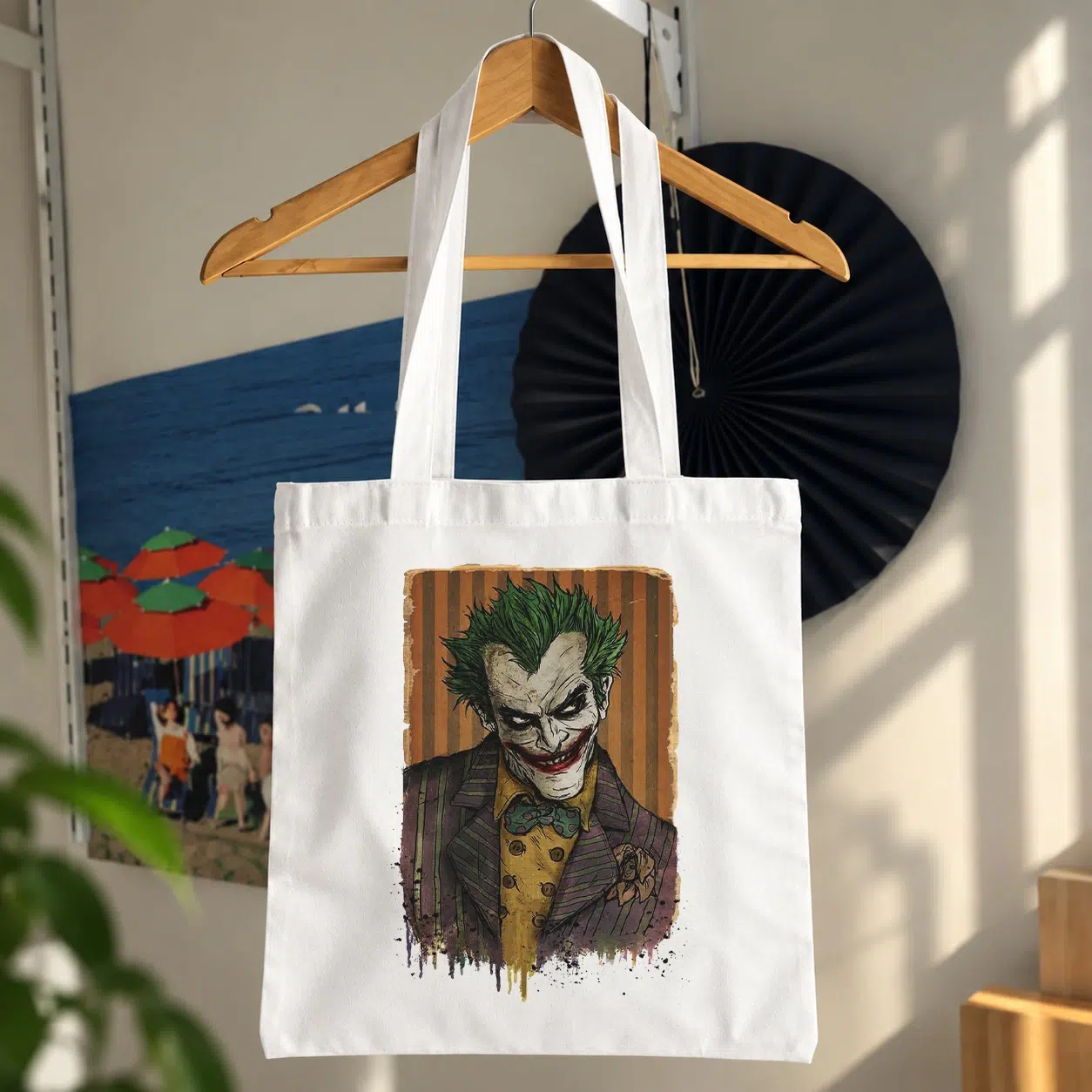 توت بگ جوکر طرح پرتره دارک وینتیج (Joker)