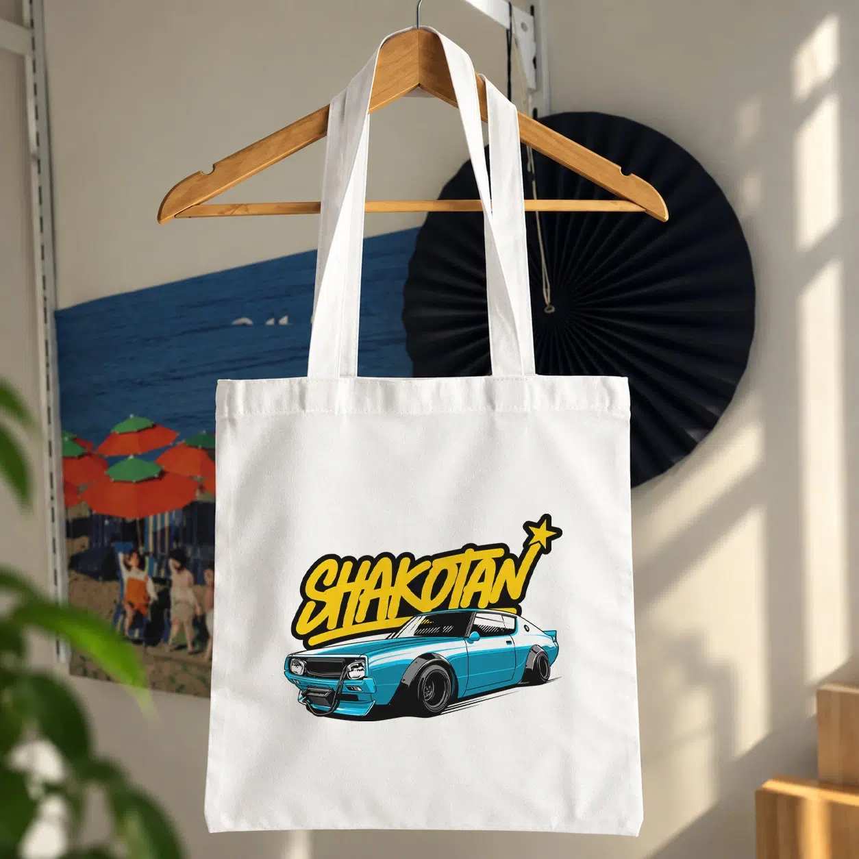 توت بگ نیسان اسکای‌لاین کلاسیک طرح Shakotan