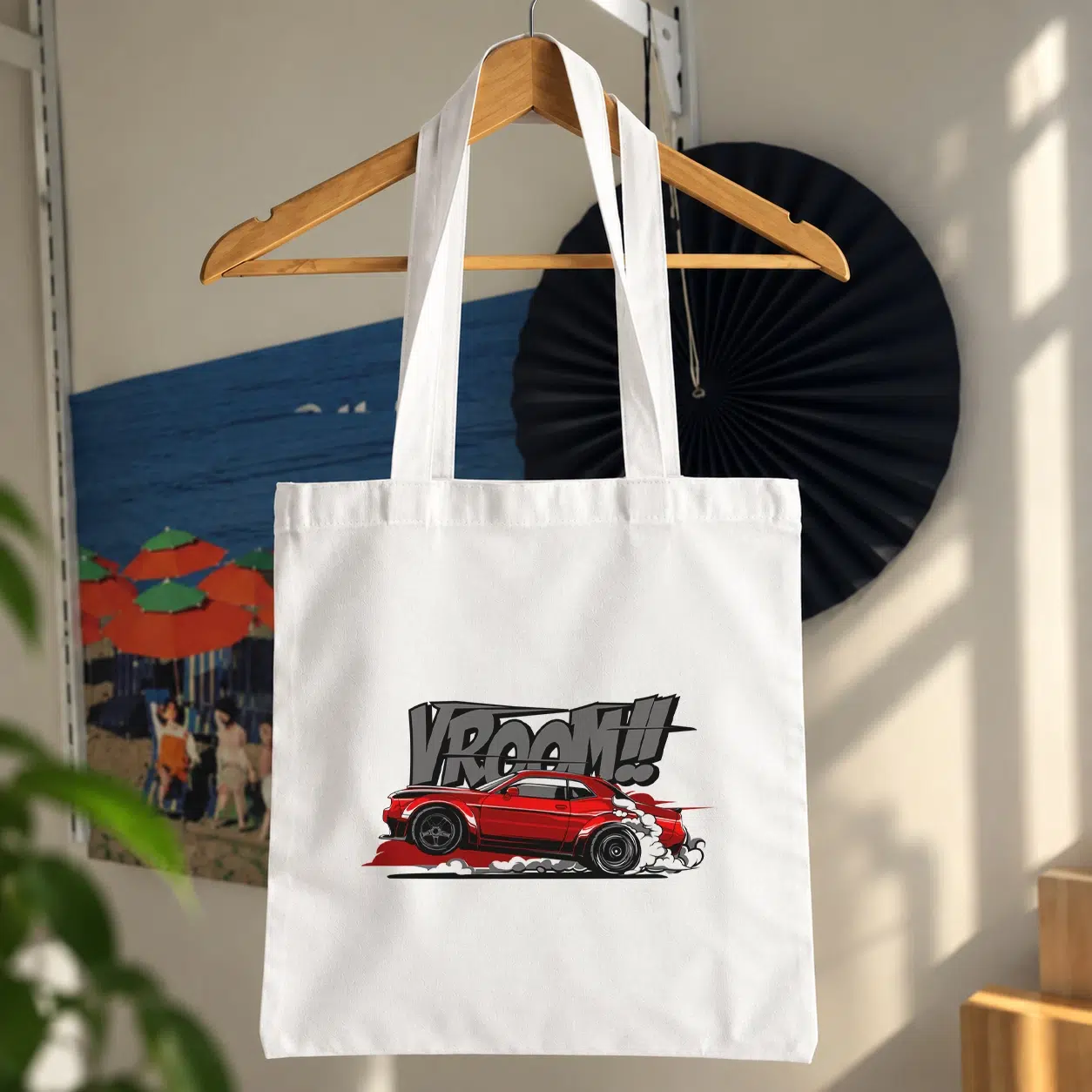 توت بگ مزدا RX-7 قرمز طرح Vroom