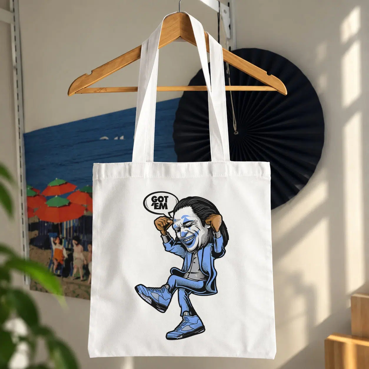 توت بگ جوکر طرح کارتونی گات ام (Joker Got ’Em)