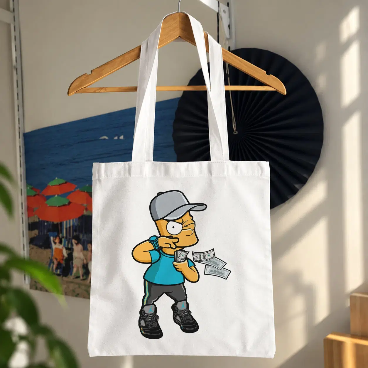 توت بگ سیمپسون‌ها طرح بارت و پول (Bart Simpson)