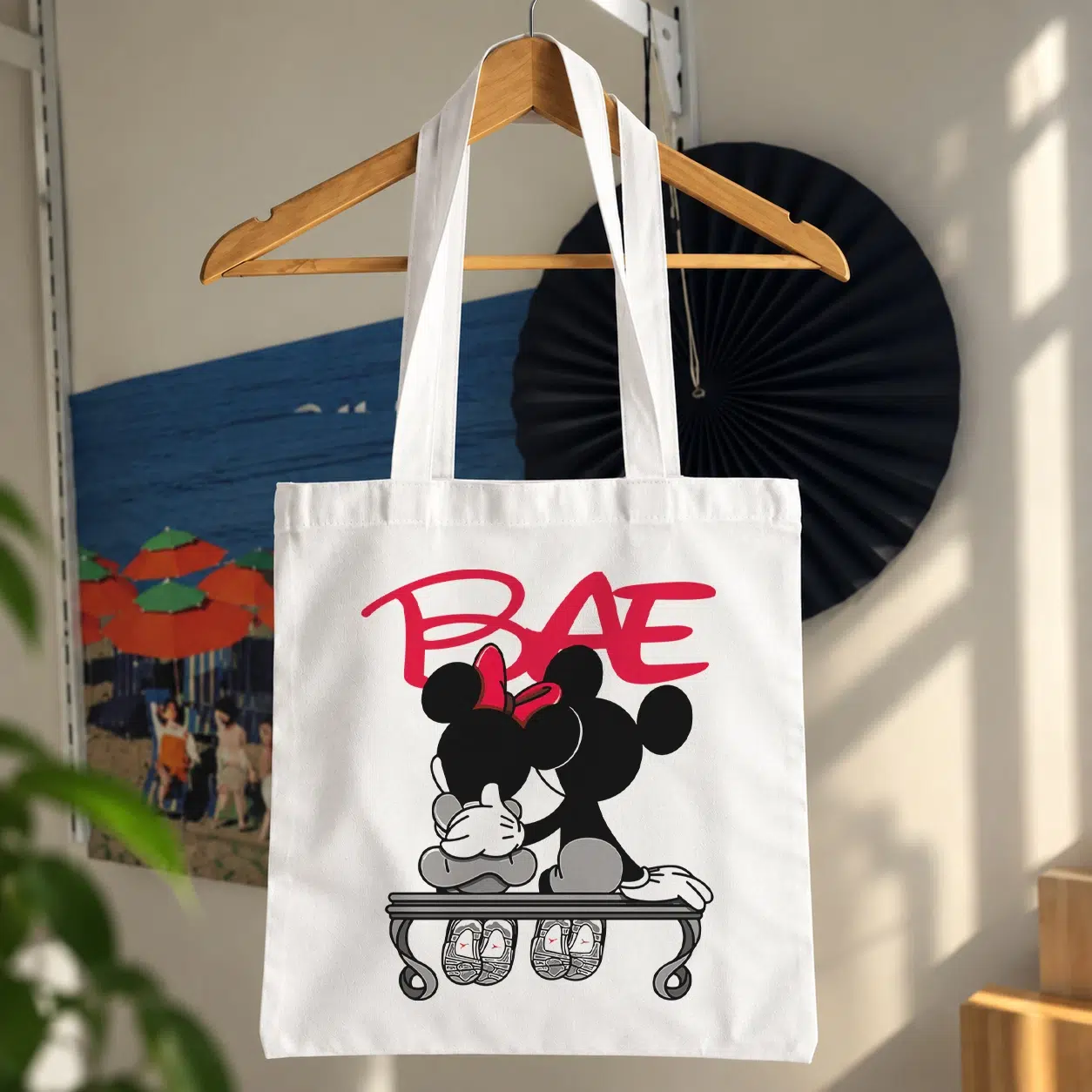 توت بگ میکی و مینی موس عاشقانه طرح Bae