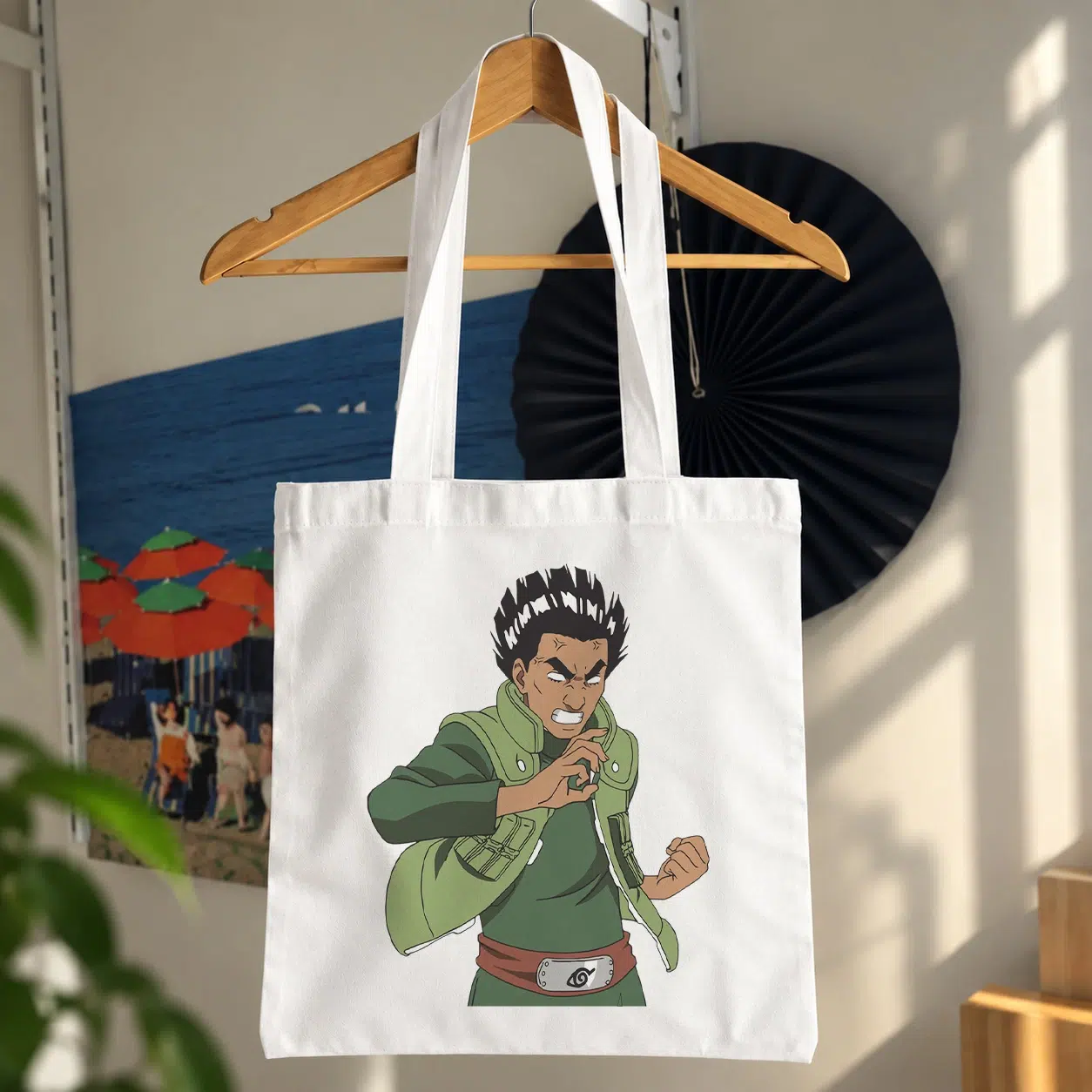 توت بگ انیمه ناروتو طرح راک لی (Rock Lee)