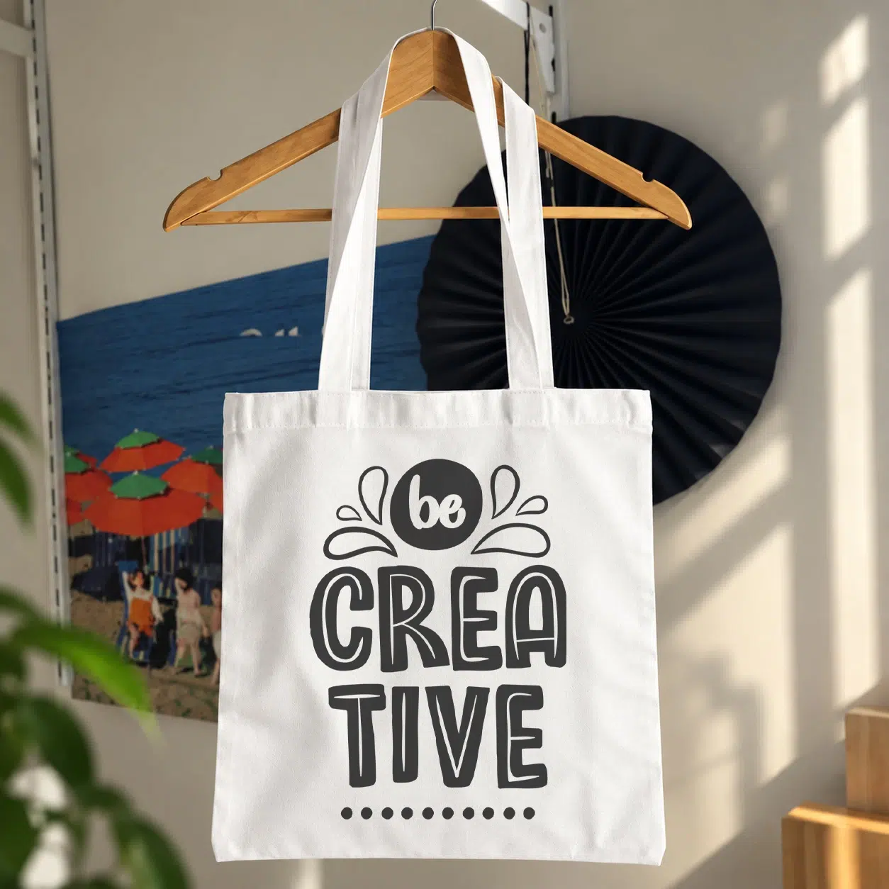 توت بگ خلاقیت طرح تایپوگرافی Be Creative