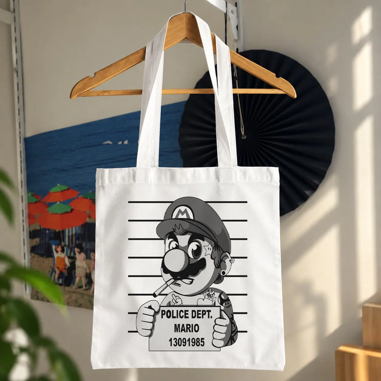 توت بگ سوپر ماریو طرح عکس بازداشت (Super Mario)