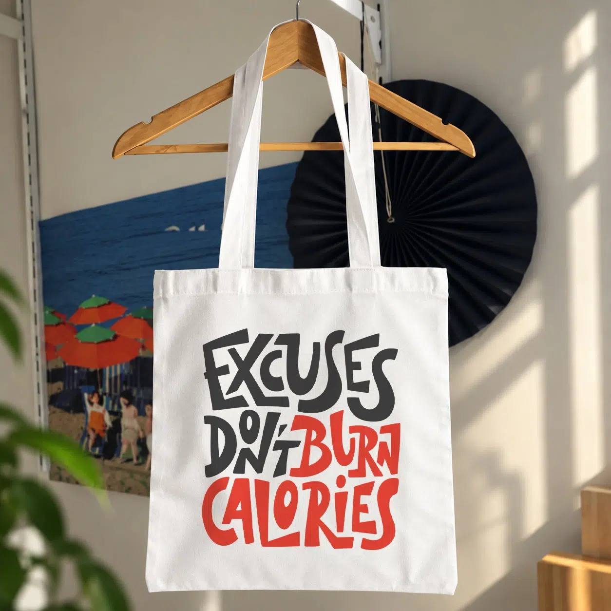 توت بگ بدنسازی طرح Excuses Don't Burn Calories