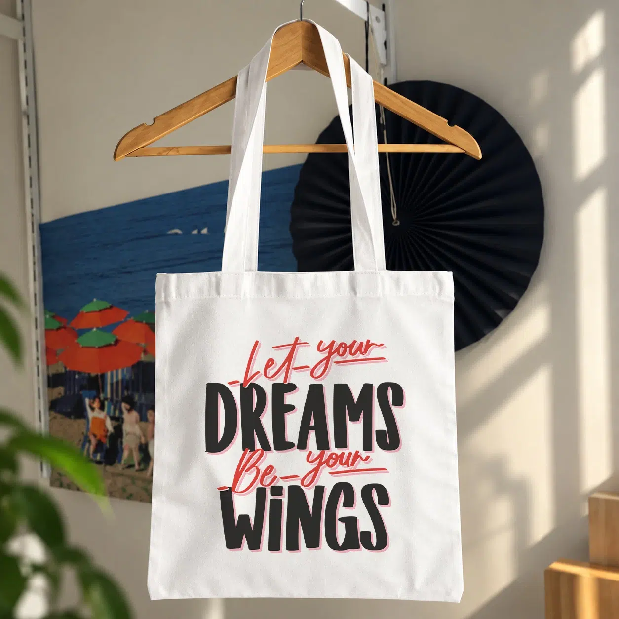 توت بگ انگیزشی طرح Let Your Dreams Be Your Wings
