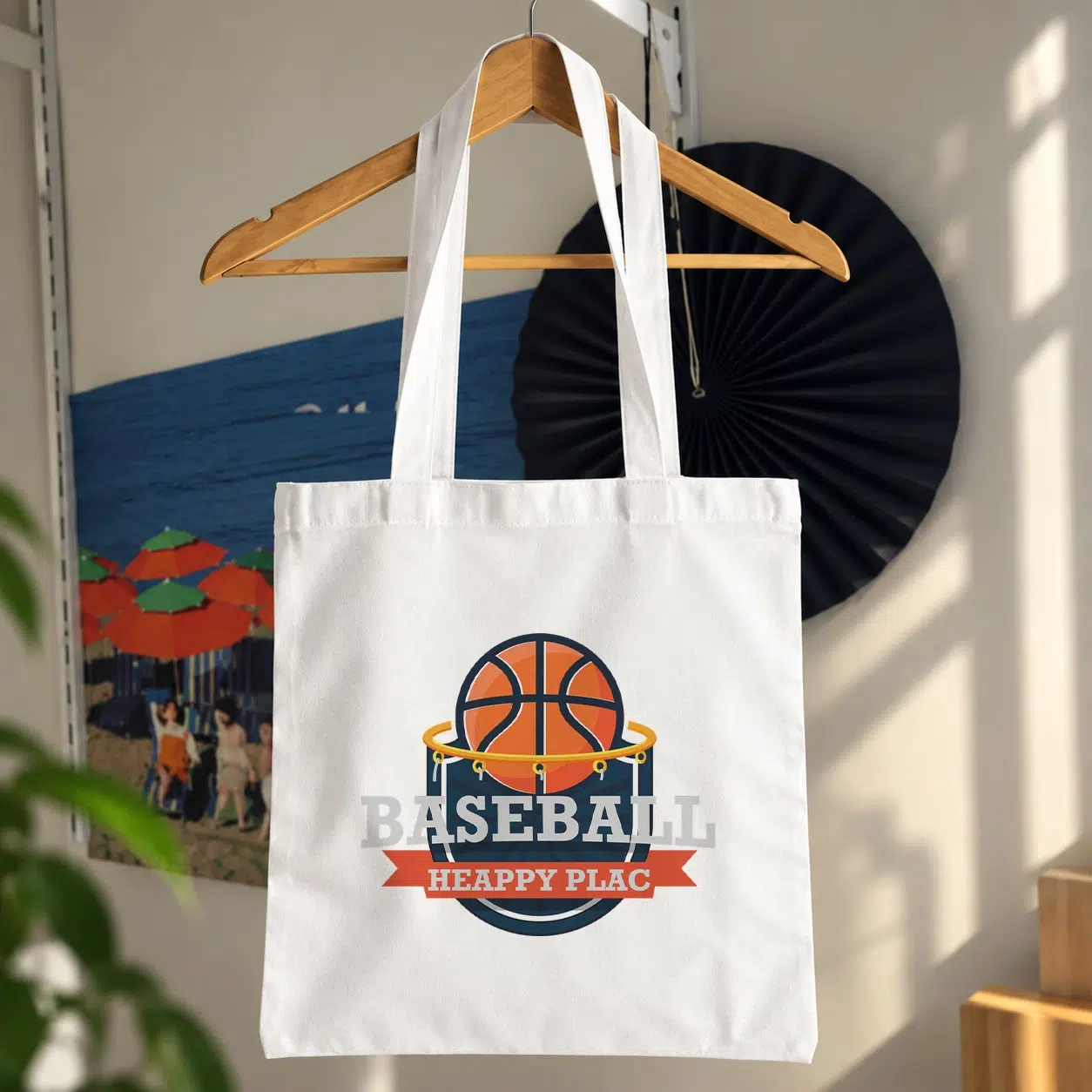 توت بگ بسکتبال طرح حلقه و توپ (Basketball)