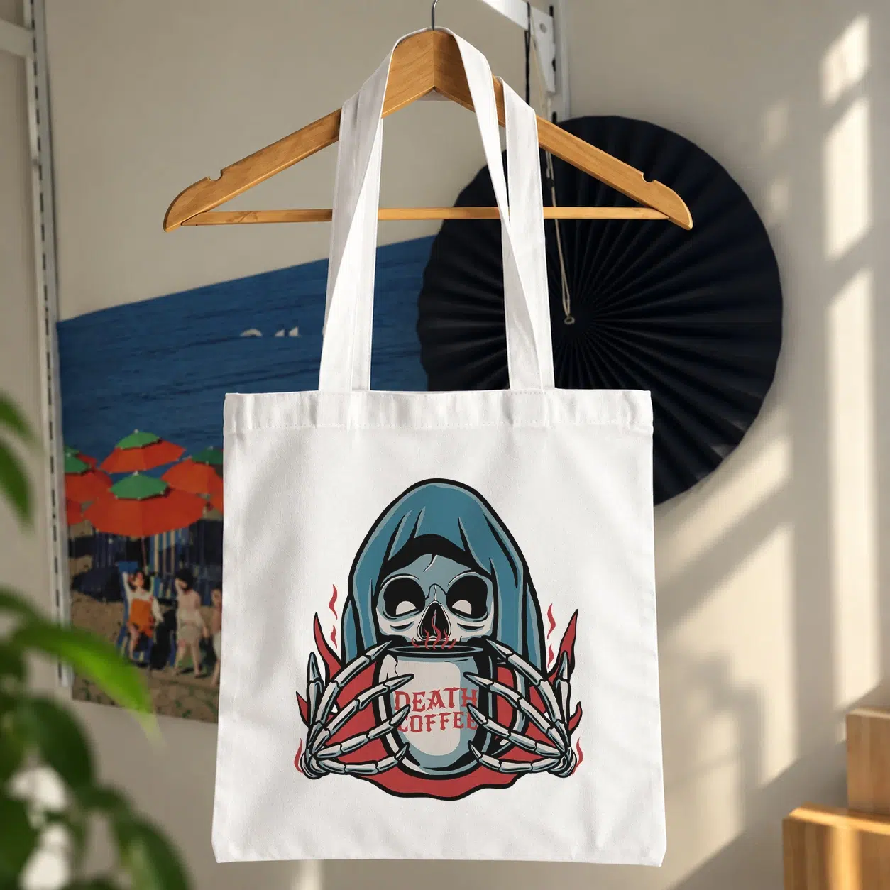توت بگ فرشته مرگ طرح Death Coffee