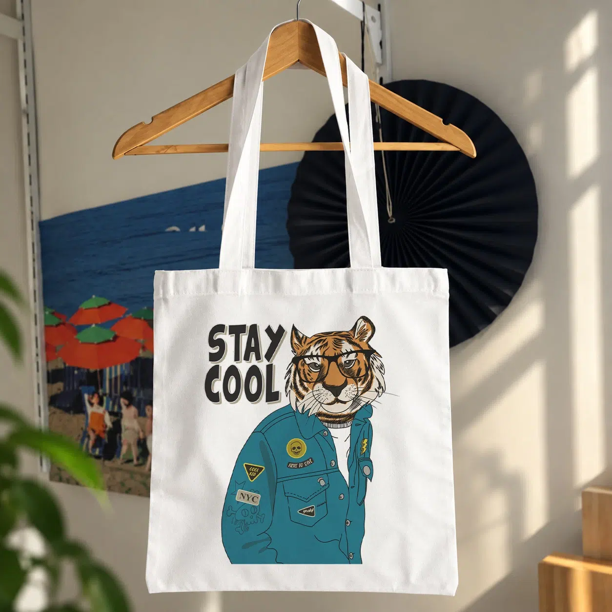 توت بگ ببر طرح Stay Cool کارتونی