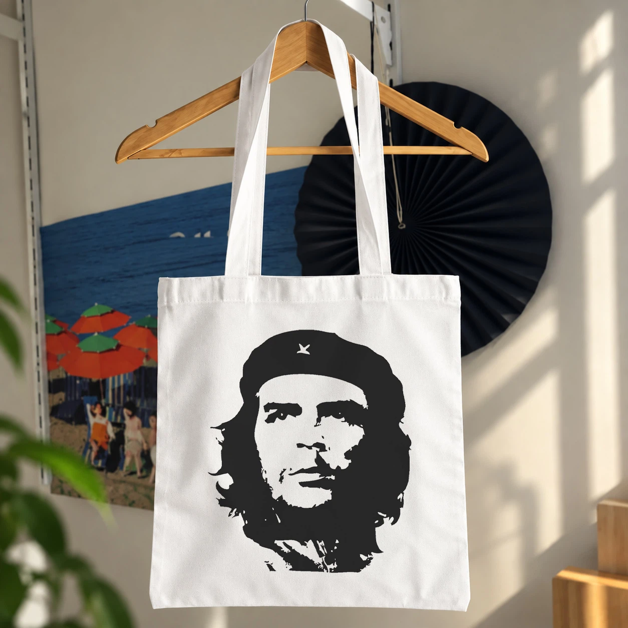 توت بگ چه گوارا طرح پرتره سیاه‌وسفید (Che Guevara)
