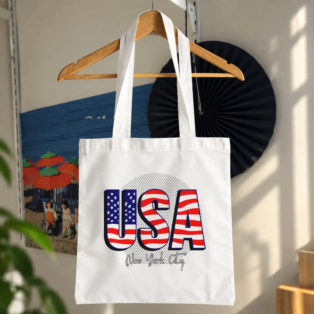 توت بگ آمریکا طرح تایپوگرافی USA وینتیج